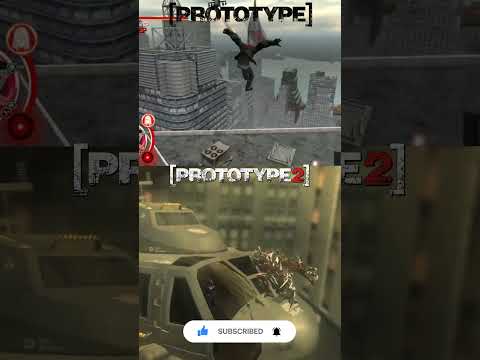 PROTOTYPE vs PROTOTYPE 2 - Who is best Game? (SUBSCRIBE) (COMMENT BOX) #shorts #short #games