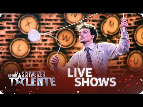 Toni Bauhofer mischt Diabolo-Tricks mit Comedy - 2. Halbfinale | DGST | SRF