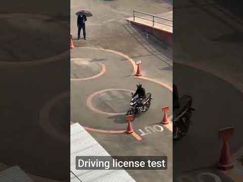 Driving licence test two wheeler #drivinglicence #india #test