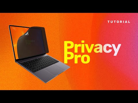 Tutorial - PrivacyPro Panzerfolie für den Laptop | GREENMNKY®