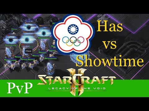 Has vs Showtime (PvP) - Starcraft 2: Legacy of the Void Profi Replays [Deutsch | German]