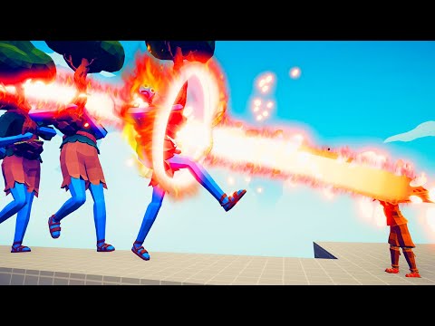 SUN BEAM SENSEI vs EVERY FACTION | TABS Totally Accurate Battle Simulator
