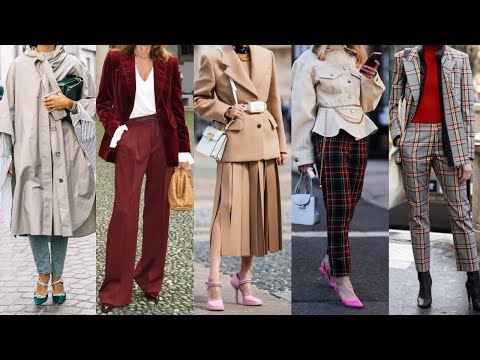 ROPA de MODA OTOÑO INVIERNO 2024/ 2025 ELEGANTE Y SENCILLA
