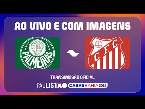 JOGO COMPLETO: PALMEIRAS X CAPIVARIANO  | PAULISTÃO CASAS BAHIA