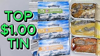 ALDI SARDINES! In depth comparison with other $1.00 sardines!