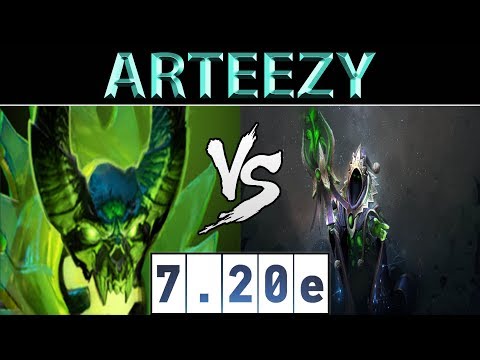 Arteezy [Pugna] vs [Rubick] ► EU Ranked ► Dota 2 7.20e
