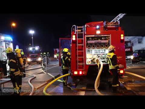 Feuer in Finnentroper Autowerkstatt