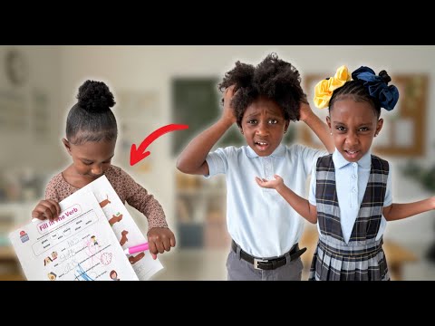 Sister Destroys Siblings Homework | She Regrets It