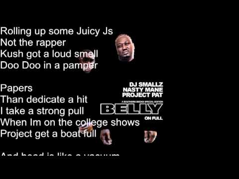 Paper Plane Smoking (Lyrics)- Project Pat Ft Joe Blow