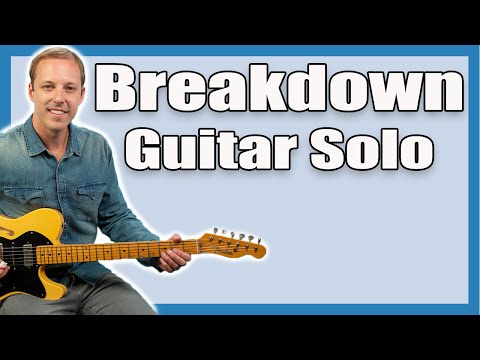 Breakdown Guitar Lesson Tom Petty (SOLO)