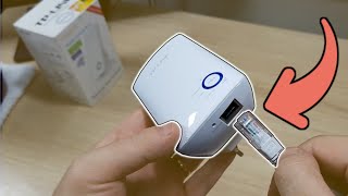 REPETIDOR WIFI com cabo de rede faz diferença !!!