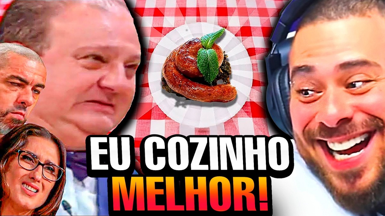 Reagindo aos piores pratos do masterchef! Eu faço melhor que isso! - Leo Stronda