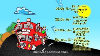 The Toy Dolls - April 2016 Tour Promo Video Official Bitten By a Bed Bug