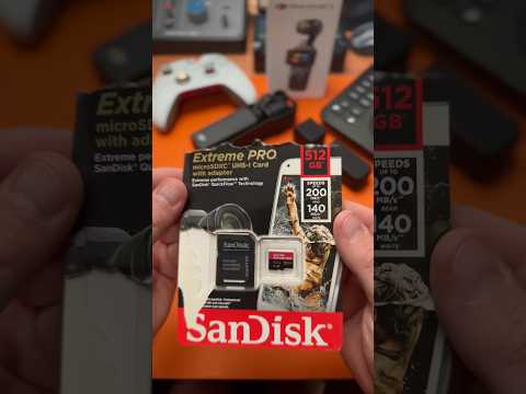 Best Memory Card for DJI Osmo Pocket 3 #djiosmopocket3 #pocket3 #cameragear #camera #handheld #dji