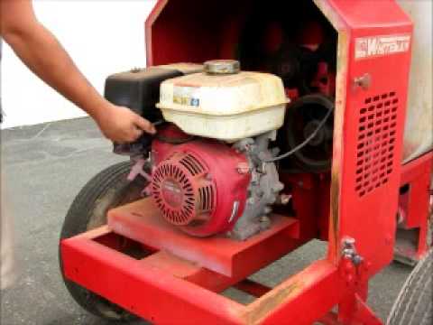 Sold! Multiquip WM90PH8 9' Cubic Feet Plaster Mortar Mixer Honda bidadoo.com