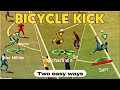 How To Do Bicycle Kick in Fifa Mobile 🔥🤩 | 2 easy ways to do bicycle kicks | EcshaniYT