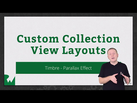 Parallax Effect - Custom Collection View Layouts - raywenderlich.com