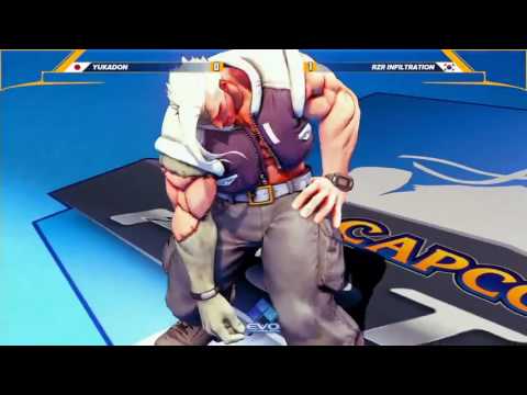 SFV: Yukadon vs RZR Infiltration - EVO 2016 Top 8
