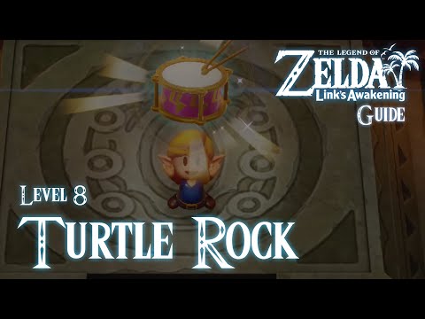 The Legend of Zelda: Link's Awakening - Turtle Rock Dungeon Walkthrough