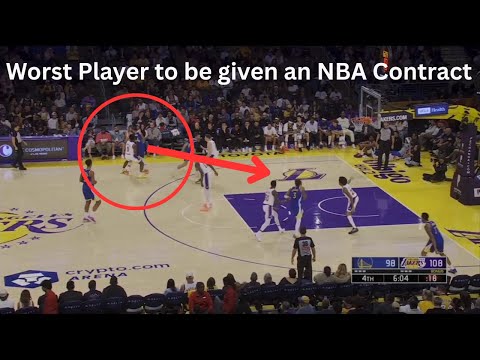 BRONNY JAMES is the worst player ever to be given an NBA contract