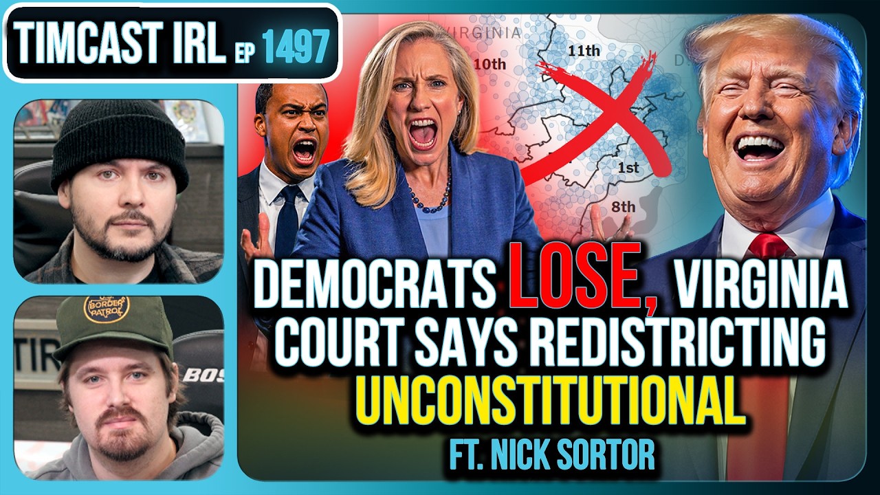 Democrats ALREADY LOST, Virginia Court Says Redistricting UNCONSTITUTIONAL | Timcast IRL