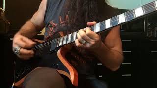 Zakk Wylde solo for &quot;Perry Mason&quot; w/The BLOOD EAGLE in MAHOGANY BLACKOUT