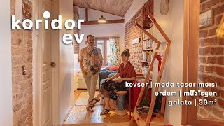 Koridor Ev! 30 m²’ye Bir Çift Hayat Sığar mı?