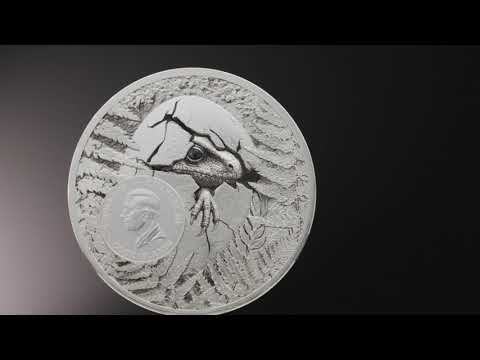 Stříbrná mince Jurassic Relics – Carcharodontosaurus 1 oz 2026