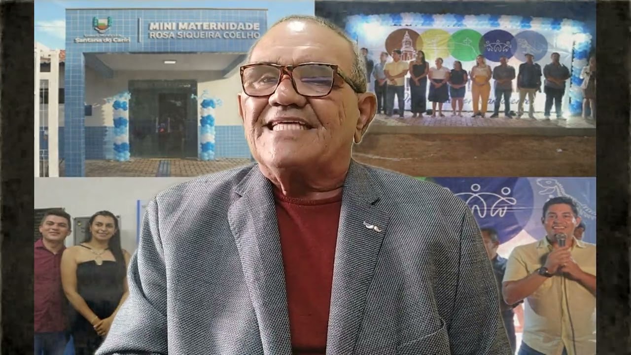 MORADORES COMEMORAM A REFORMA DA MINI MATERNIDADE NO DISTRITO DE DOM LEME EM SANTANA DO CARIRI