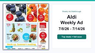 Aldi Weekly Ad (7/8/26 - 7/14/26) Top Deals