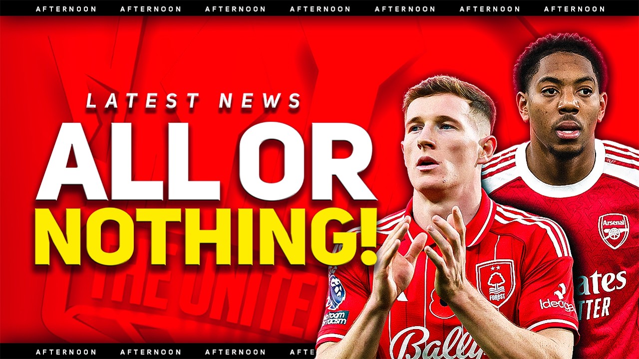 Anderson or BUST! Lewis-Skelly Talks BEGIN! Man Utd Transfer News