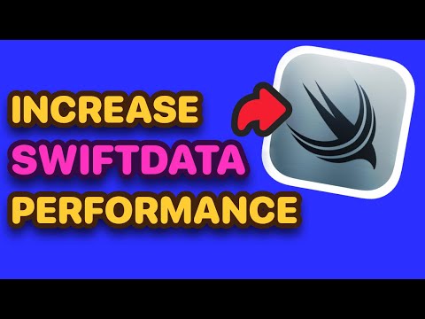 SwiftData Background Tasks: Massively Improve Your Apps Performance | SwiftData Tutorial | #12 thumbnail