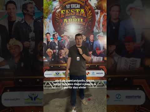 25 de abril — Sábado que vai entrar pra história em Damianópolis 🔥