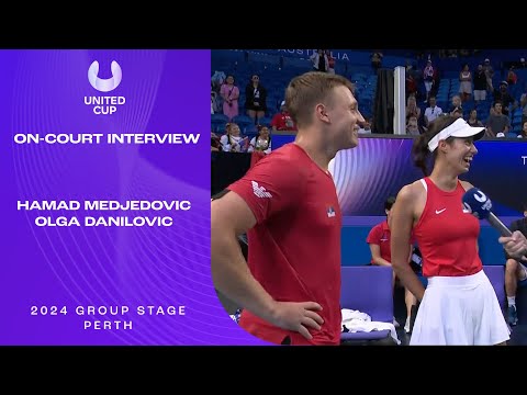 Medjedov/Danilovic On-Court Interview | United Cup 2024 Group E