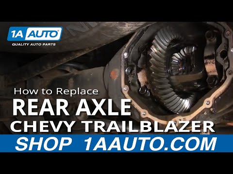 How to Replace Rear Axle 98-09 Chevy Trailblazer