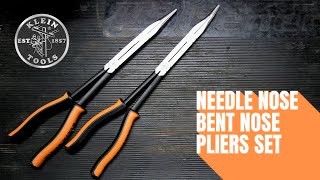 Klein Tools 71402 13 in. Long Reach Needle Nose + Bent Nose Pliers Set Review
