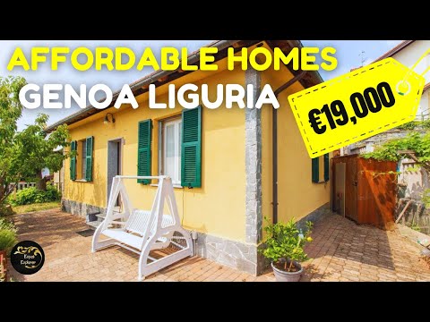 Was Sie für 19.000 € oder 99.000 € in der Nähe von GENUA, ITALIEN, kaufen können | Bezahlbare Häu...