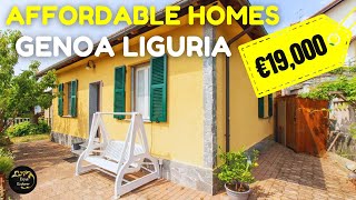 What €19K vs €99K BUYS You Near GENOA, ITALY | Affordable Homes Close to the Ita