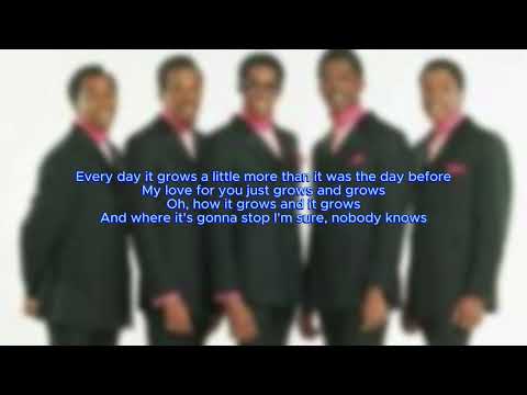 "It’s Growing" - The Temptations (LYRICS)