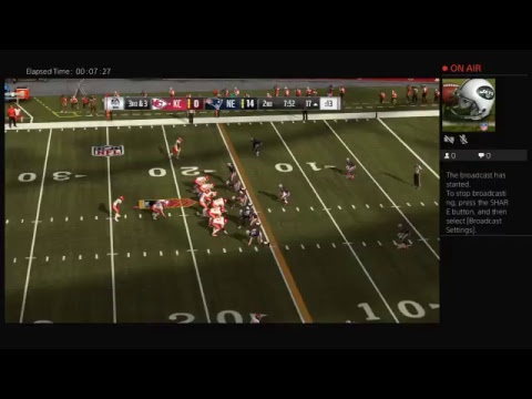 GAME 6 KC Chiefs 0-5 @ NE Patriots 4-1