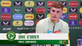 PRESS CONFERENCE | Jake O'Brien | Ireland v Belgium