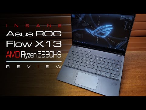 Mindboggling AMD Ryzen 9 5980HS and Asus ROG Flow X13 GV301 2021 - In-Depth Review