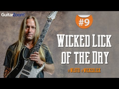 #9 Wicked Guitar Lick of the Day - Crazy Train Lick By Randy Rhoads