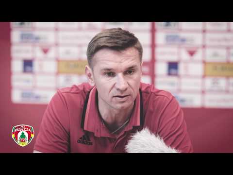 Bartosz Tarachulski po wygranej z Puszczą Niepołomice