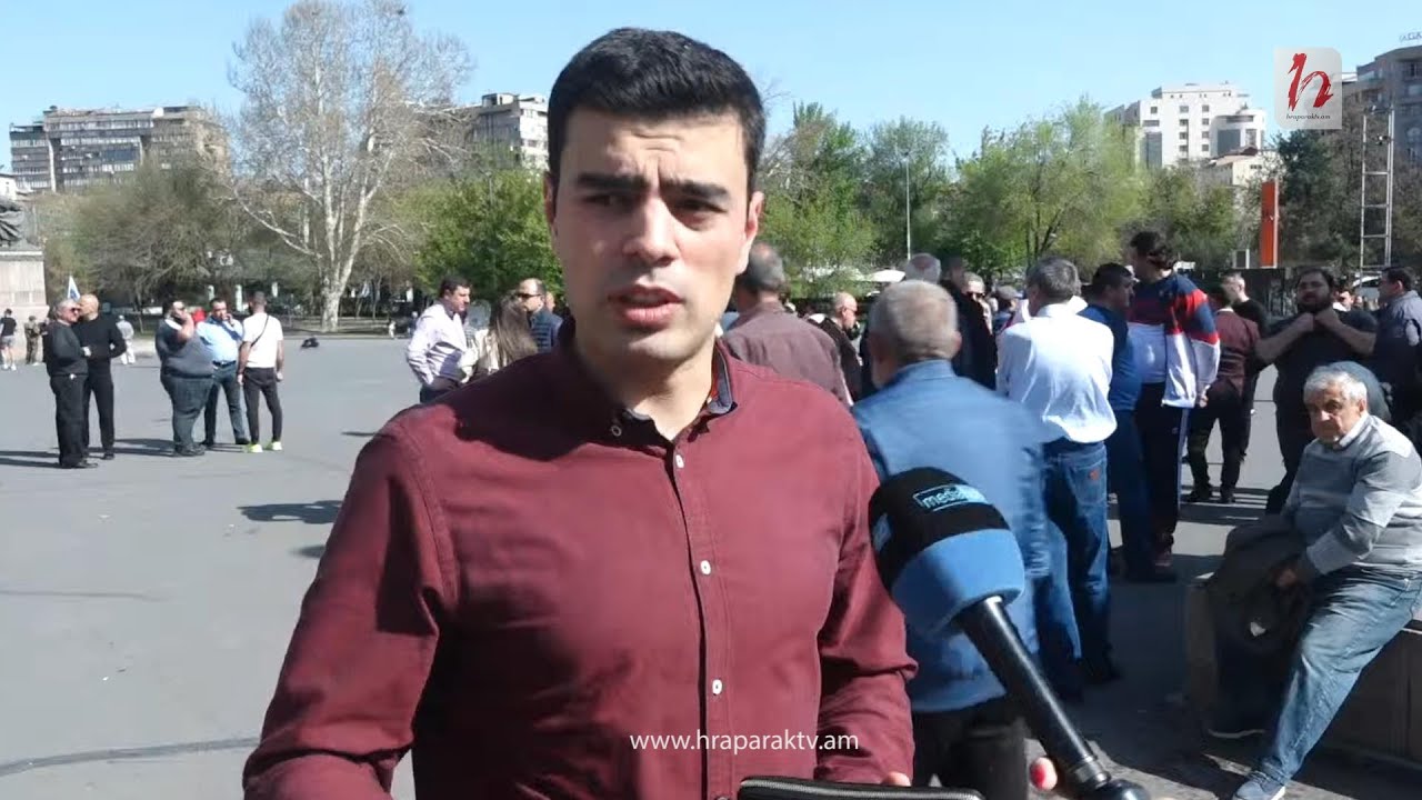 Արթուր Վանեցյանը բոլորին կոչ է անում գալ Ազատության հրապարակ․ ուղիղ