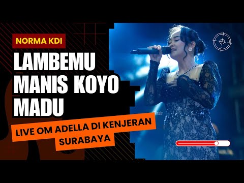 Lambemu Manis Koyo Madu  ( IKE NURJANAH) - Norma KDI -  Live OM ADELLA di Kenjeran Surabaya