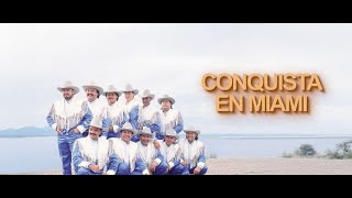 Grupo Laberinto - Conquista en Miami (Letra Oficial)