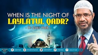 Which is the night of decree of the night of power?