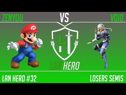 eM | Zenyou (Mario) vs CLG | VoiD (Sheik) - Losers Semis
