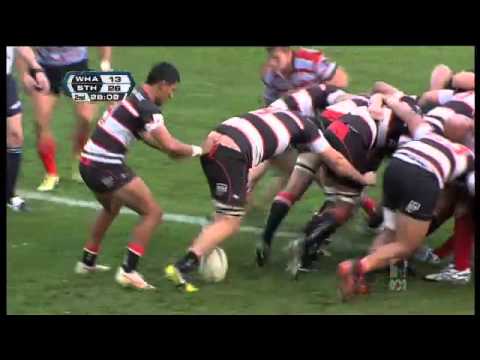 Shute Shield 2013 Round 10 Highlights - West Harbour v Southern Districts